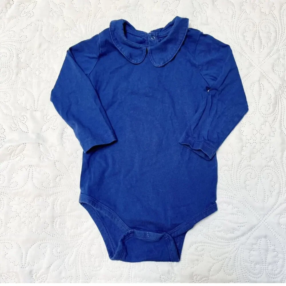 Primary Peter Pan Collar Bodysuit Size 9-12m
